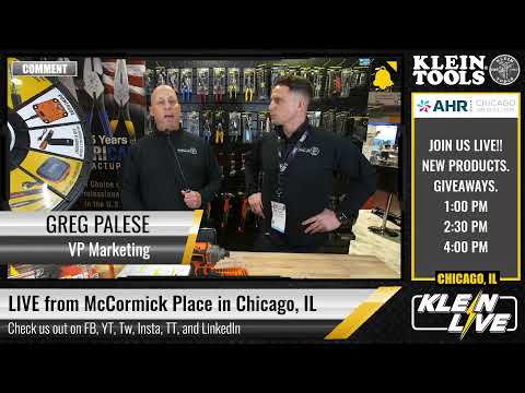 KLEIN LIVE DAY 2: AHR 2024 - ft Anthony Parenti and the NEW ProFlex Impact Driver Set and Precisi鈥�