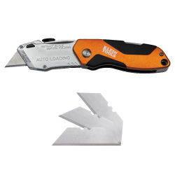 44130 Auto-Loading Folding Utility Knife Image 