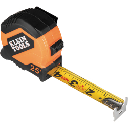 9525 Tape Measure, 25-Foot Compact, Double-Hook Image 